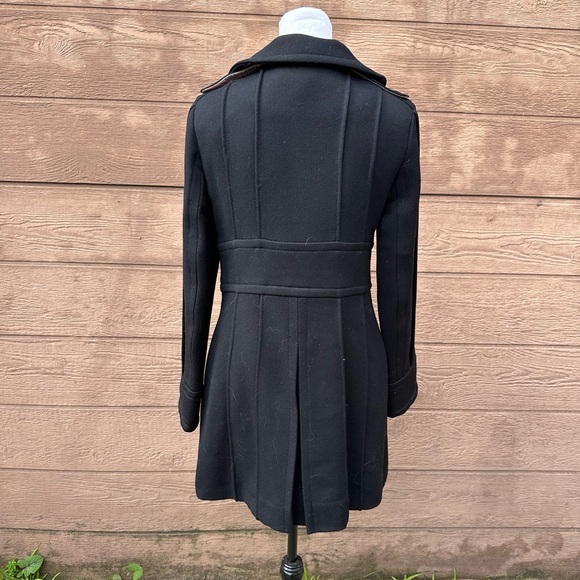 Marc Jacobs black pea coat - Picture 2 of 9